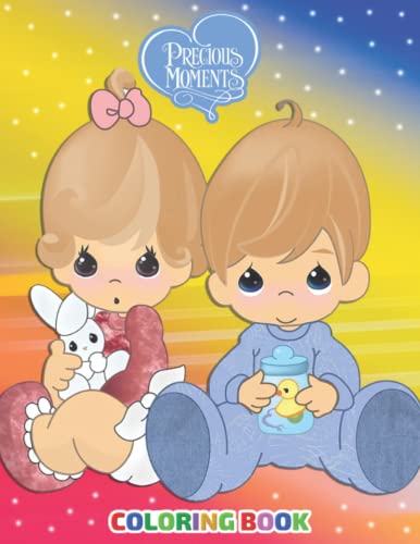 Precious Moments Coloring Book: 30 images, For Kids and Adults by Julia