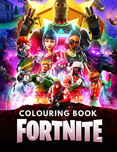 FORTNITE COLOURING BOOK: +50 SIMPLE AND HIGH QUALITY DRAWING OF ...