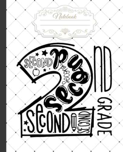 Team Second Grade Typography Teacher Student Notebook: 3rd Graduation ...