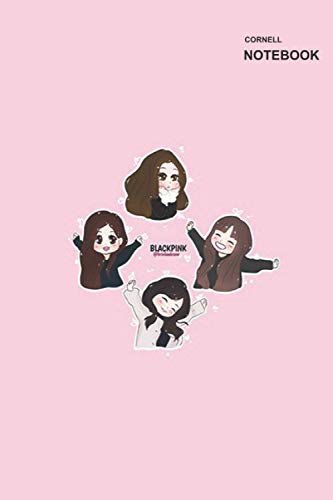 Blackpink mini notebook: 110 pages [55 sheets], 6