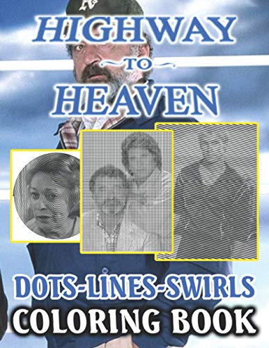 Highway To Heaven Dots Lines Swirls Coloring Book: Impressive Diagonal