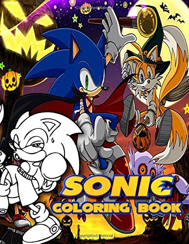Sonic Coloring Book: A Godsend for Those Who Want to Unleash Their ...