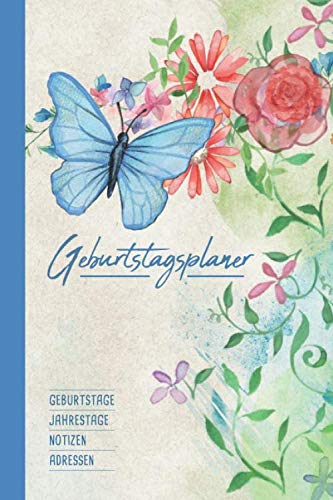Geburtstagsplaner: Buch-Kalender zum Eintragen &ndash; jahresunabh&auml;ngig