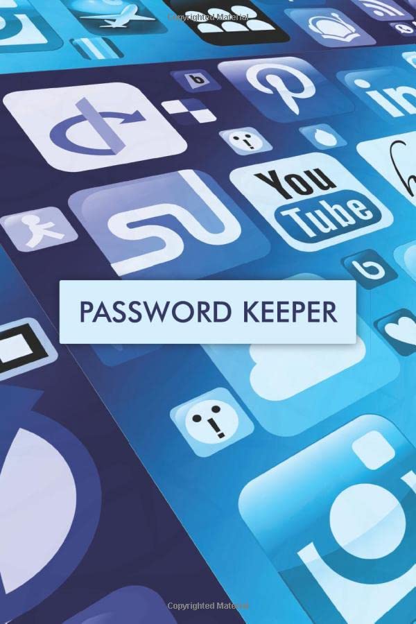 Password Keeper Stay organized with this beautifully designed journal to keep track of