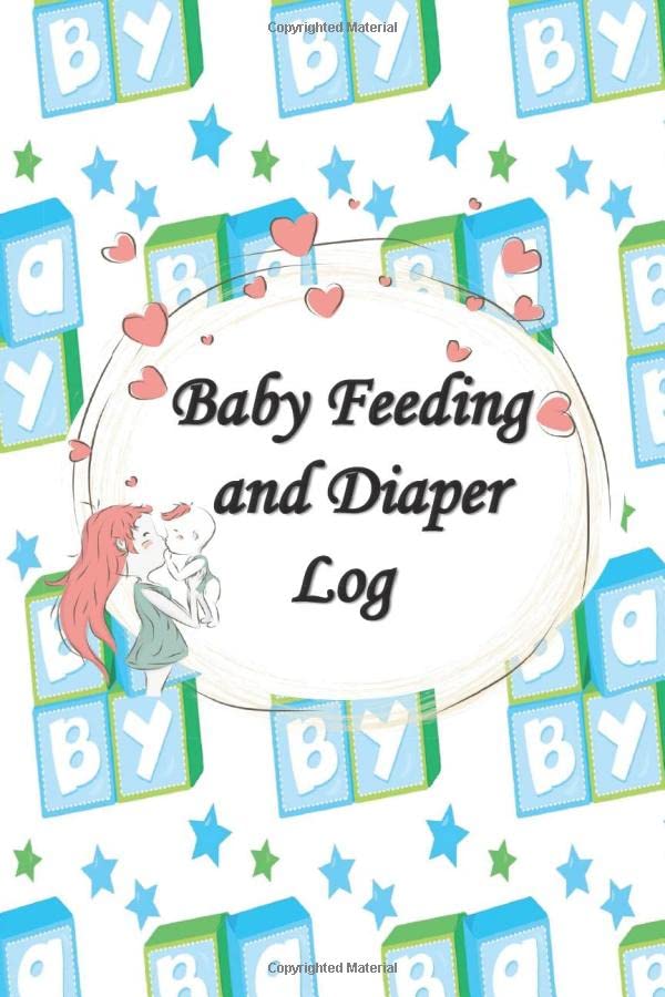 Baby Feeding and Diaper Log Baby's Daily Breastfeeding Baby girl