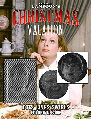 National Lampoons Christmas Vacation Dots Lines Swirls Coloring Book ...