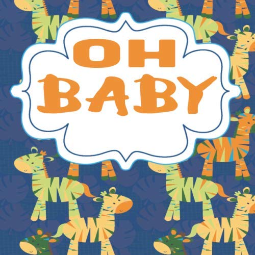 Oh Baby Baby Shower Registry with Giraffes for Boy's Shower by