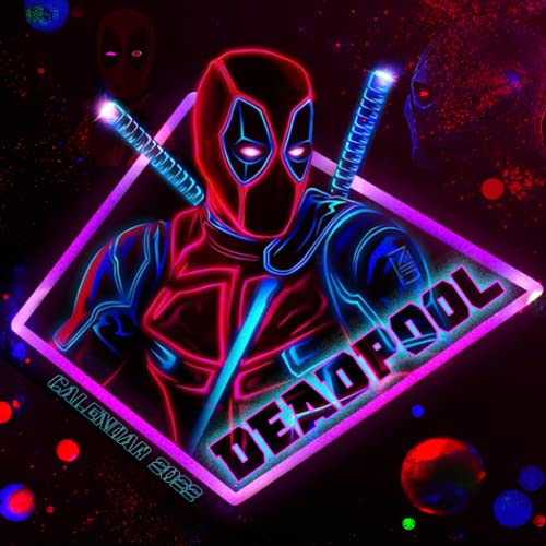deadpool-2022-calendar-tv-series-movie-films-calendar-2022-calendar