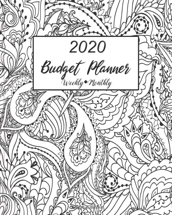 2020 Budget Planner Daily Weekly Monthly Calendar Expense Tracker