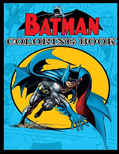 Batman coloring book: Coloring book for adults and kids by Rossa Rossa ...