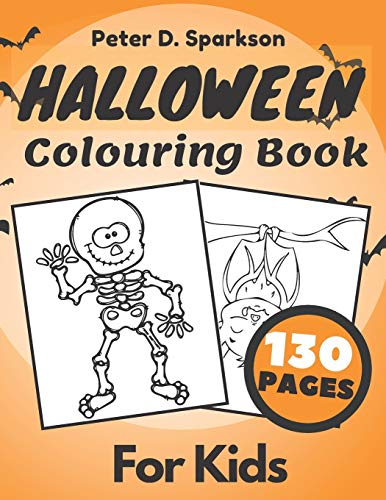 Halloween Colouring Book For Kids: Coloring Workbooks, Vampires, Ghosts, Witches, Haunted Houses ...