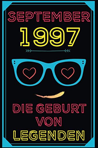 September 1997 Die Geburt von Legenden Notizbuch geboren 1997