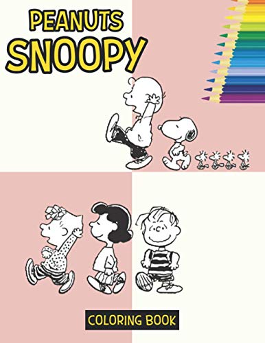 Peanuts Snoopy Coloring Book: Snoopy Color Wonder Creativity Kids ...