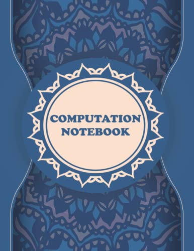 Computation Notebook: Engineering Computation Paper 4 X 4 Quad, 8.5 x ... image.