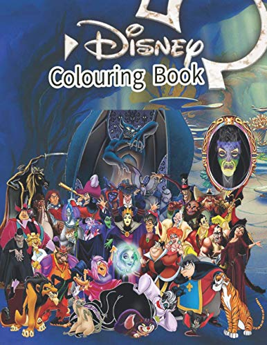 Disney colouring book: Disney Colouring Book For Kids & Adult