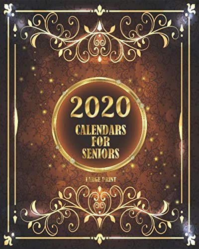 Large Print Calendars for Seniors: Large Print Calendar Monthly