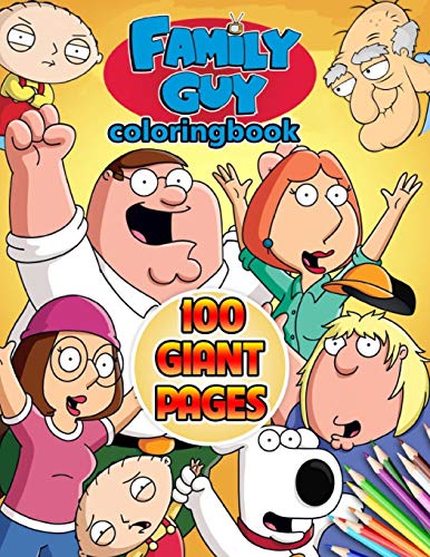 Family Guy Coloring Book: Family Guy Coloring Book : 50 Stunning Images ...