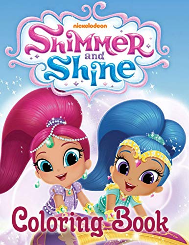 Shimmer And Shine Coloring Book: Build Early Learning Confident ...