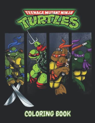 Ninja Turtles Coloring Book: +50 coloring pages the coloring book for kids / Adults. Perfect