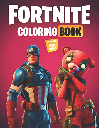 Fortnite Coloring Book (Chapter 2): More than 50 High Quality drawings ...