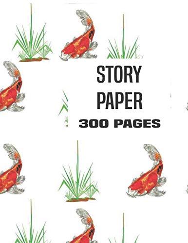 Story Paper: Creative tool for children preschool writing drawing by