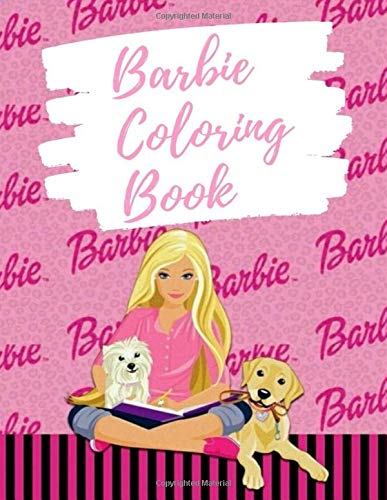 Barbie Coloring Book: Coloring Books For Girls, A4 (poster) size 8.5x11 ...