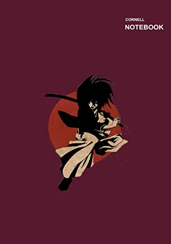 Samurai Notebook Rurouni Kenshin Wandering Samurai notebook for kids and teens: Cornell ...