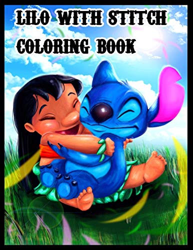 lilo with stitch coloring book: coloring book for adults and kdis by ...