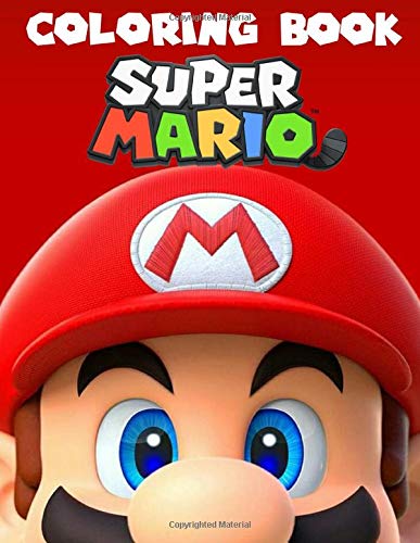 Super Mario Coloring Book: 50+ Cute Illustration for Kids Boys Girls ...