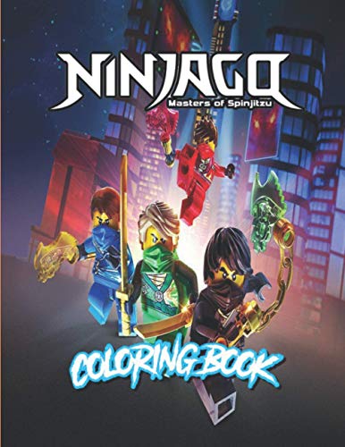 Ninjago coloring book: The latest high quality images of NINJAGO for ...
