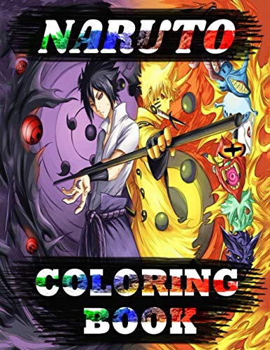 Naruto Coloring Book: Naruto Manga Coloring Book, Wonderful Gift for ...
