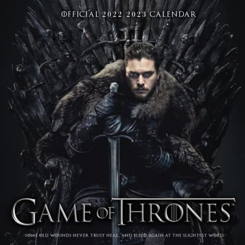 Game of Thrones Calendar 2022-2023: Game of Thrones OFFICIAL Calendar ...