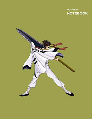 Samurai Notebook Rurouni Kenshin Wandering Samurai notebook for school: 8.5