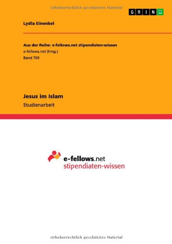 Jesus im Islam by Lydia Einenkel | Goodreads
