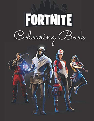 FORTNITE Colouring Book: +50 SIMPLE AND HIGH QUALITY DRAWING OF ...