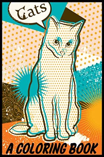 Cats A Coloring Book: Cat Coloring Books for kids: Kitten Coloring book