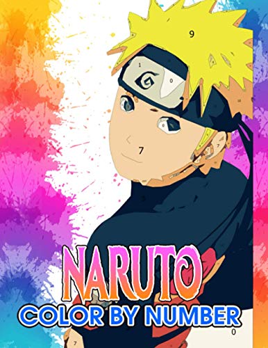 Naruto Color by Number: Naruto Uzumaki Young Ninja Becoming the Hokage ...