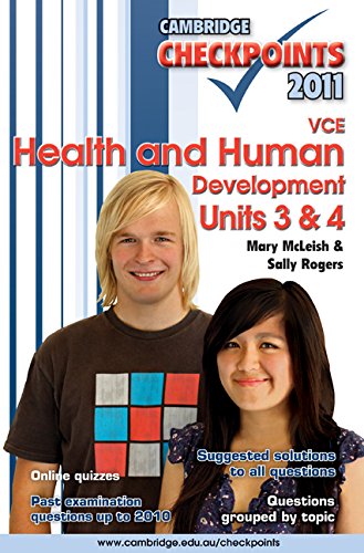 Cambridge Checkpoints VCE Health and Human Development Units by Mary ...