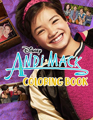 Andi Mack Coloring Book: A Wonderful Coloring Book For Kids Relaxing ...