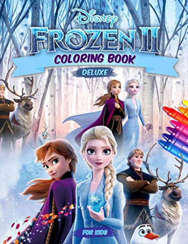 Frozen 2 Coloring Book: Frozen II Coloring Book With High Quality ...