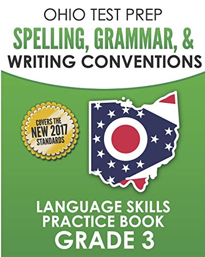 OHIO TEST PREP Spelling, Grammar, &amp; Writing Conventions Grade 3 ...