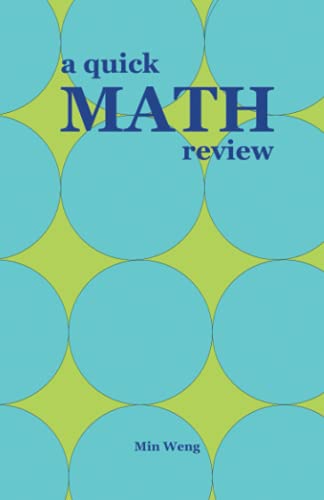 Quick Math Review Msa A Quick Math Review by Min Weng | Goodreads