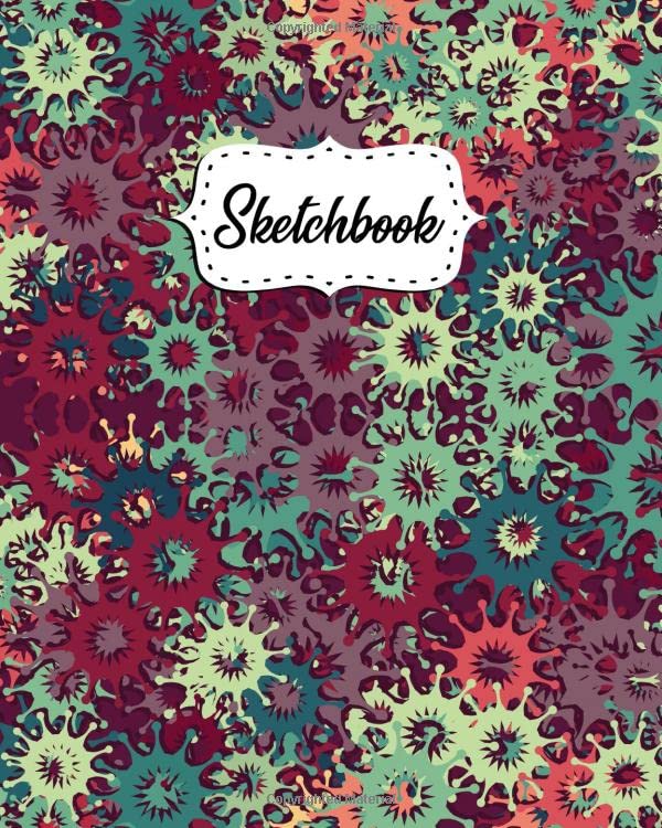 Sketchbook Modern Abstract Notebook & Workbook for Class, Work or Home
