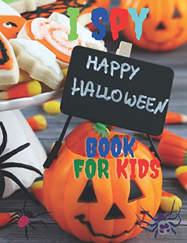 I Spy Halloween Book for Kids: A Fun Activity Spooky Scary Things