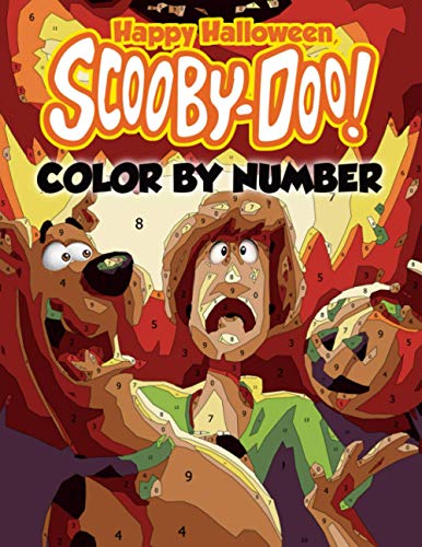 Happy Halloween, Scooby-Doo! Color By Number: Funny Dog Adventure, Comedy Animation Illustration ...