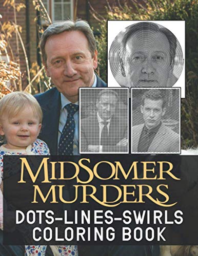 Midsomer Murders Dots Lines Swirls Coloring Book: Collection Color Dots ...