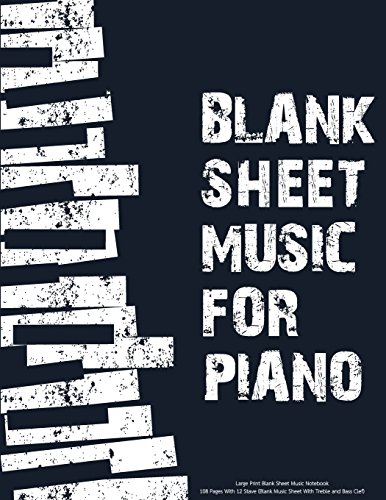 Free Large Print Blank Sheet Music