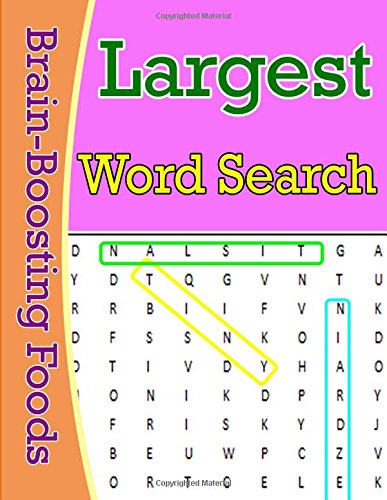 Largest Word Search: Extra Large-Print Word Search Games,Brain ...