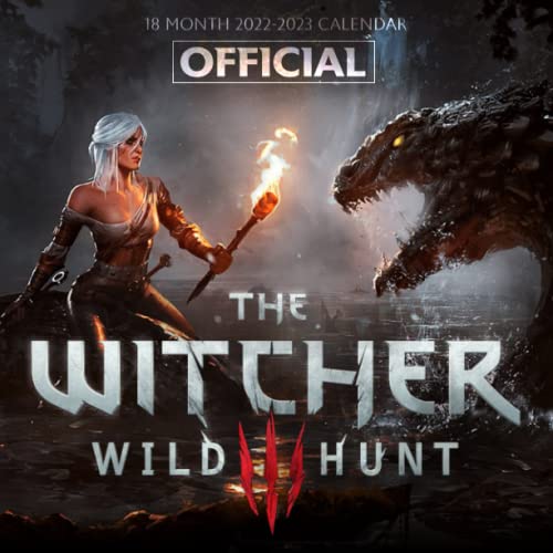 The Witcher 3 Wild Hunt Calendar 20222023 The Witcher 3 Wild Hunt