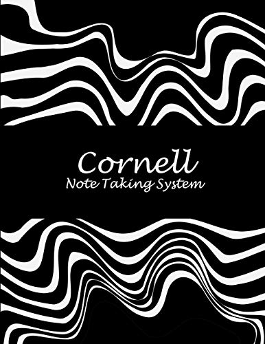 Cornell Note Taking System: Black White Art Work, 8.5" x 11" Cornell ...